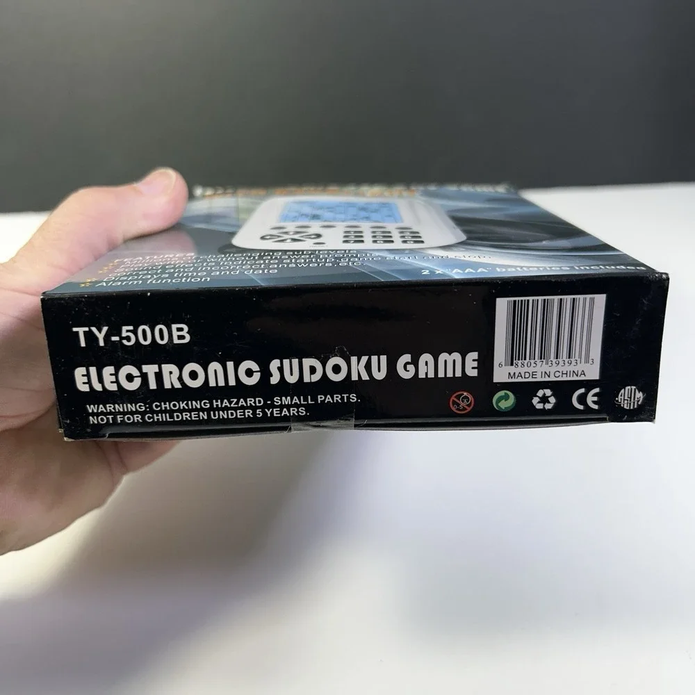 NEW‎ OPEN BOX iGadget Electronic Sudoku Game TY-500B Backlit Handheld Puzzle